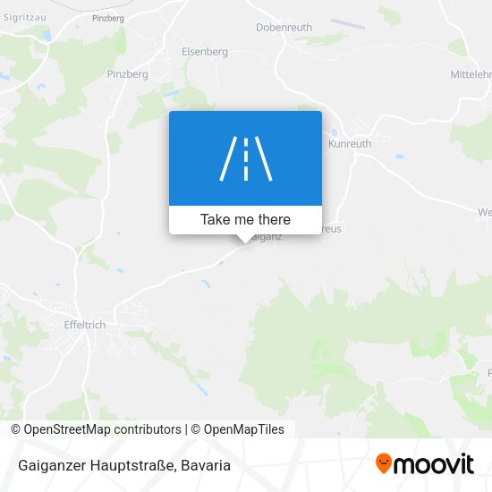 Gaiganzer Hauptstraße map