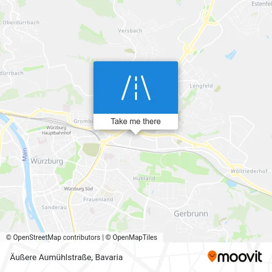 Карта Äußere Aumühlstraße