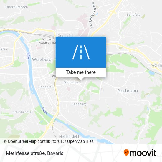 Methfesselstraße map