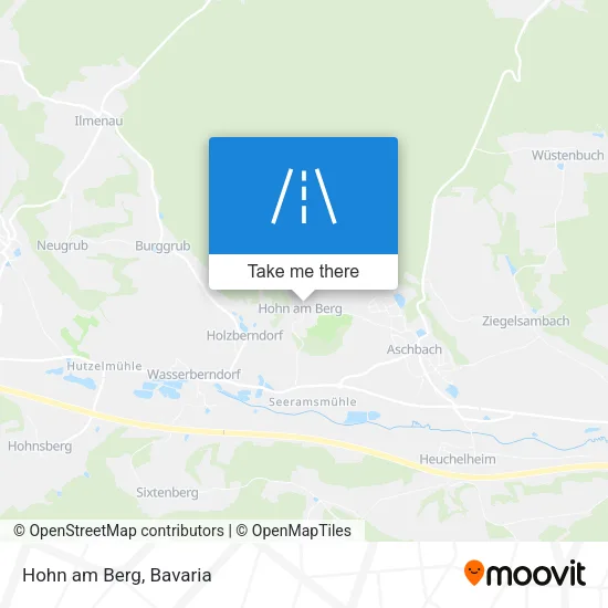Карта Hohn am Berg