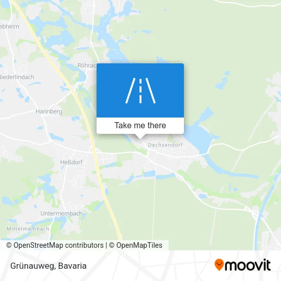 Карта Grünauweg