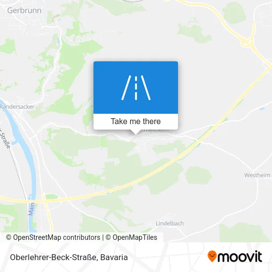 Карта Oberlehrer-Beck-Straße