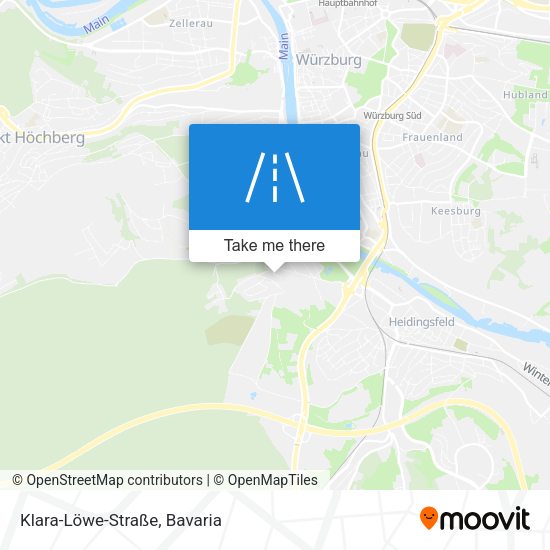 Klara-Löwe-Straße map