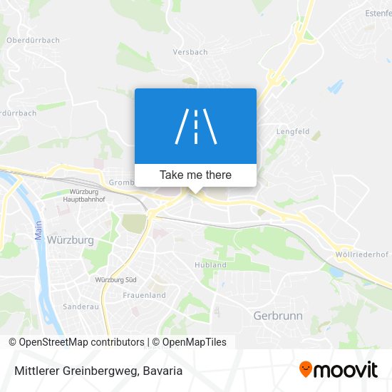 Mittlerer Greinbergweg map