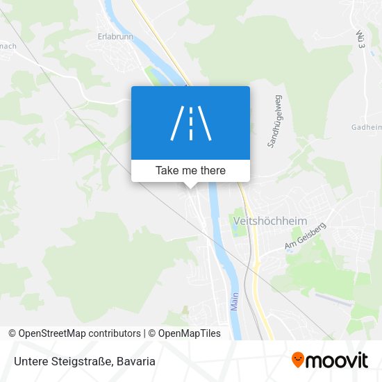 Untere Steigstraße map
