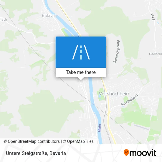 Карта Untere Steigstraße