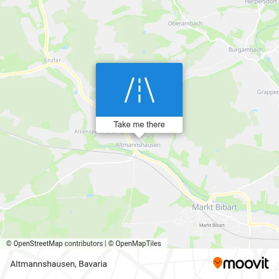Altmannshausen map