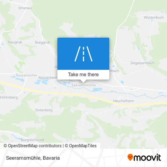 Seeramsmühle map