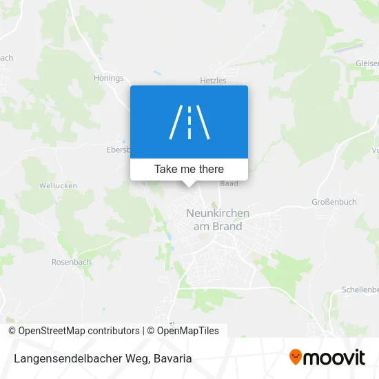 Карта Langensendelbacher Weg