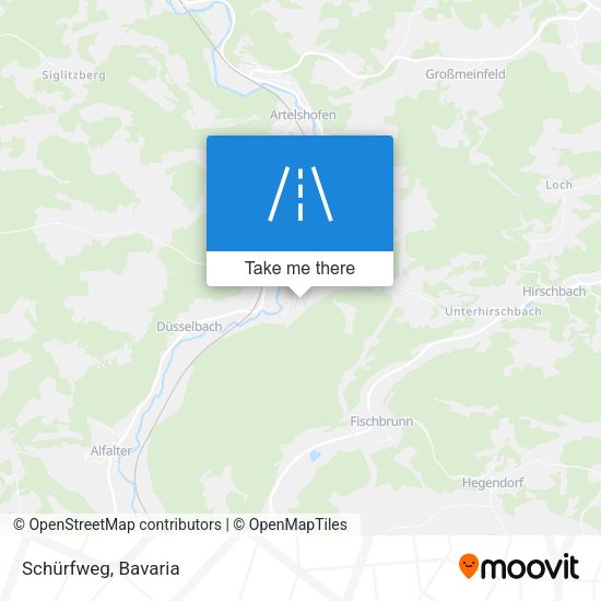 Schürfweg map