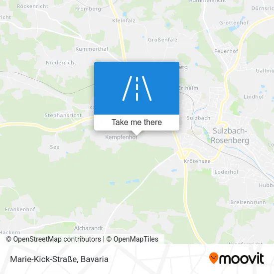 Карта Marie-Kick-Straße