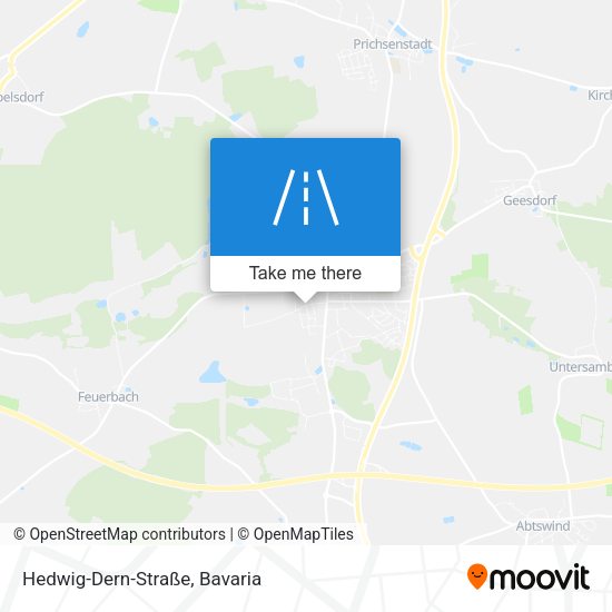 Hedwig-Dern-Straße map