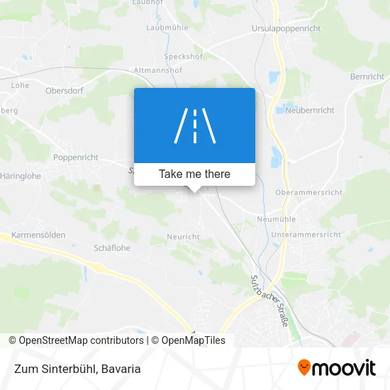 Карта Zum Sinterbühl