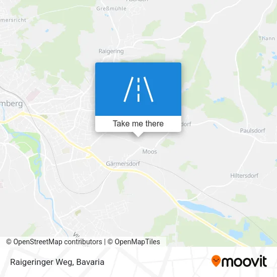 Карта Raigeringer Weg