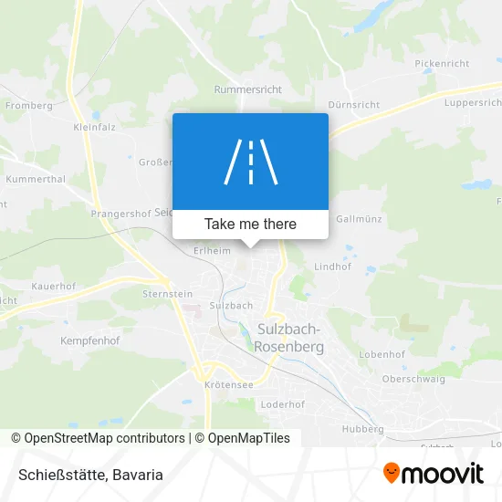 Карта Schießstätte