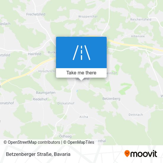 Betzenberger Straße map