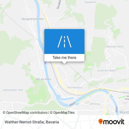 Walther-Nernst-Straße map