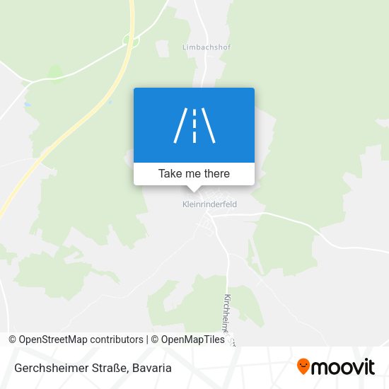Gerchsheimer Straße map