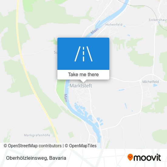 Oberhölzleinsweg map