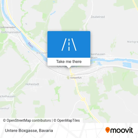 Карта Untere Boxgasse