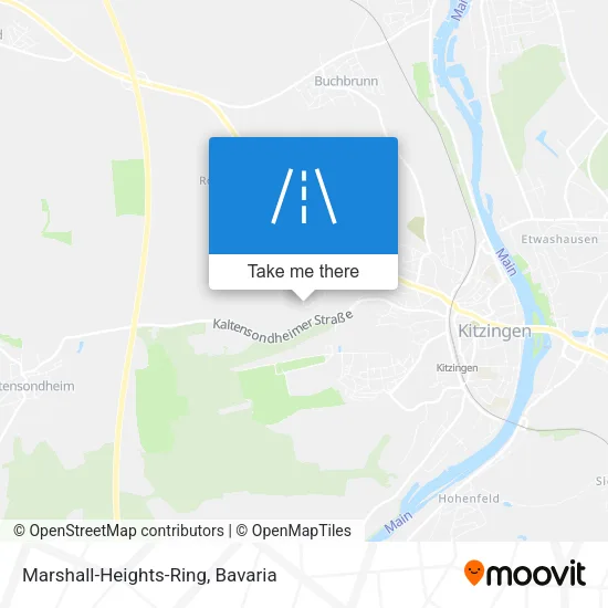 Карта Marshall-Heights-Ring