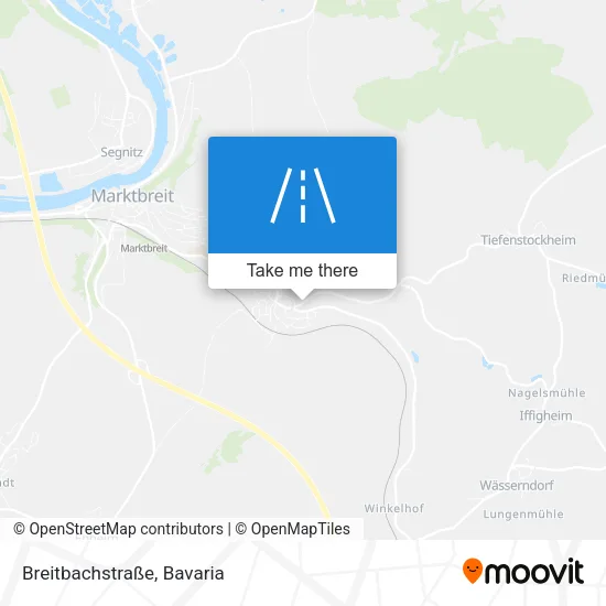 Карта Breitbachstraße