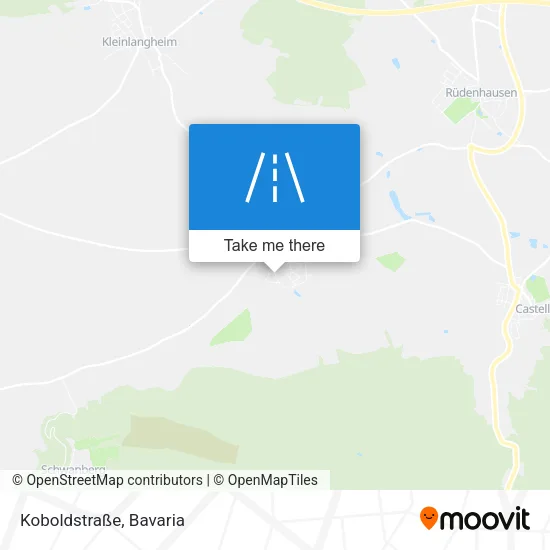 Карта Koboldstraße