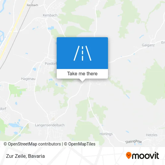 Карта Zur Zeile