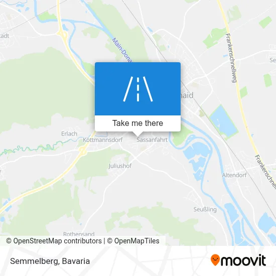 Semmelberg map