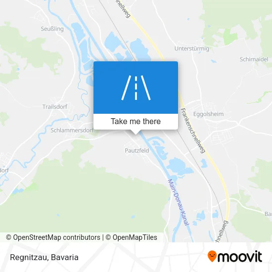 Карта Regnitzau