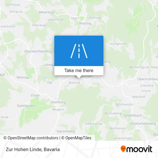Карта Zur Hohen Linde