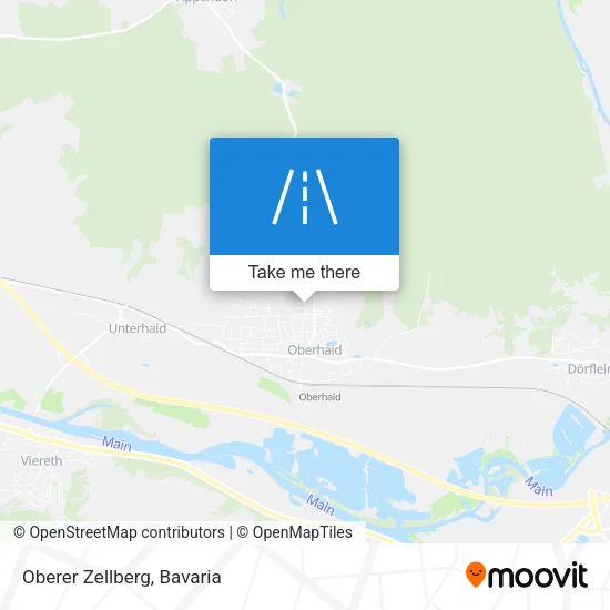 Карта Oberer Zellberg
