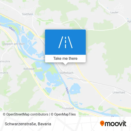 Карта Schwarzenstraße