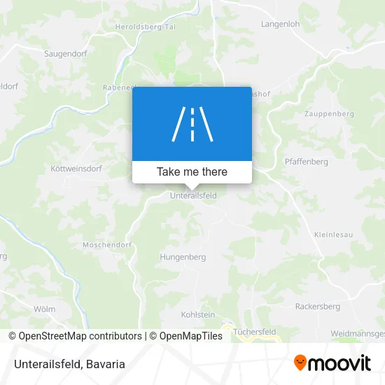 Карта Unterailsfeld