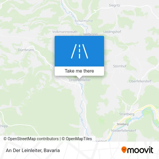 Карта An Der Leinleiter