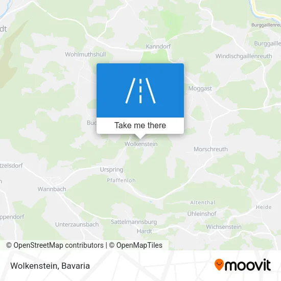 Карта Wolkenstein