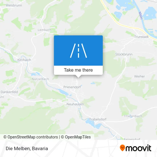 Карта Die Melben