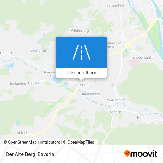 Карта Der Alte Berg