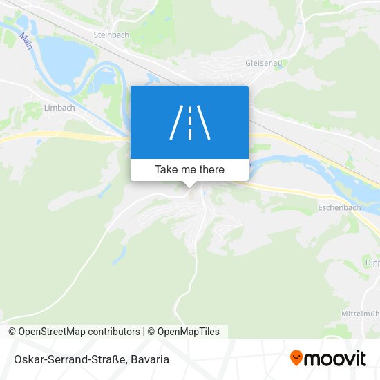 Oskar-Serrand-Straße map