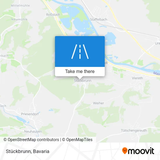 Карта Stückbrunn