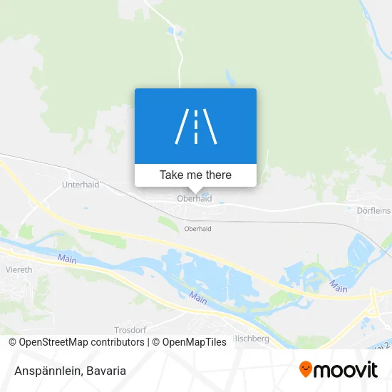Карта Anspännlein