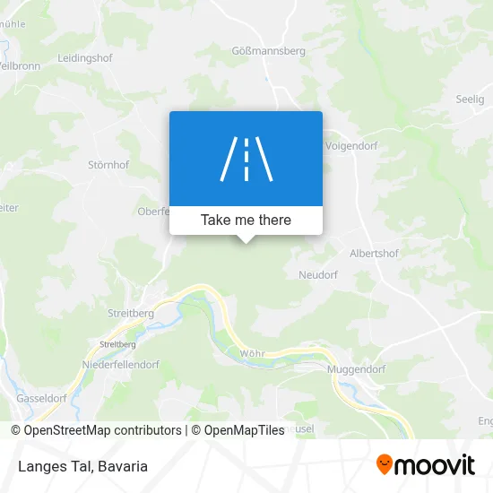 Langes Tal map