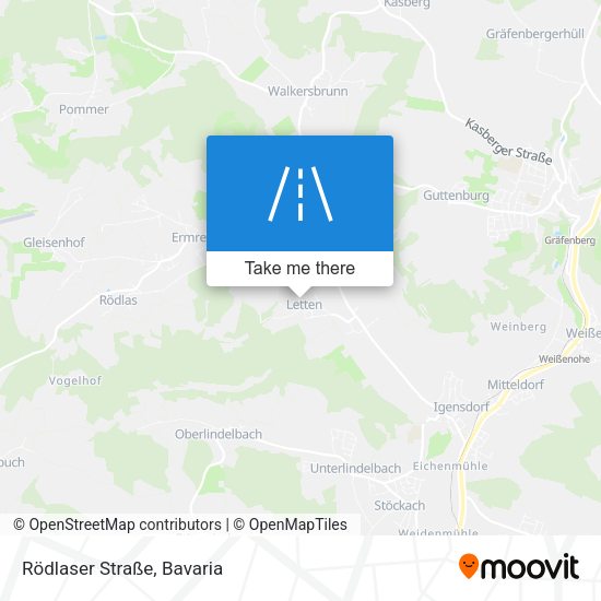 Rödlaser Straße map