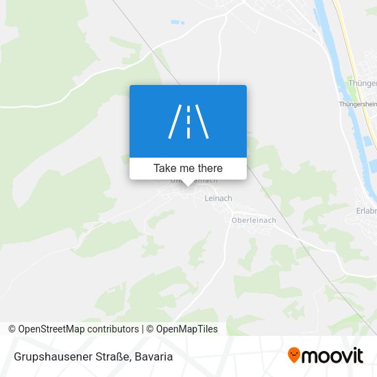 Grupshausener Straße map