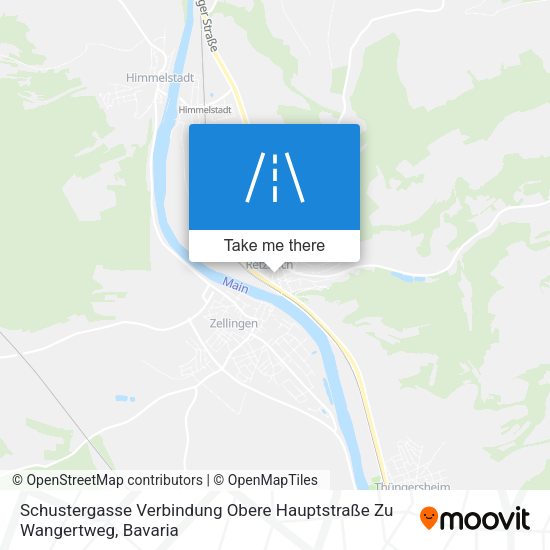 Schustergasse Verbindung Obere Hauptstraße Zu Wangertweg map