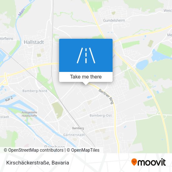Kirschäckerstraße map