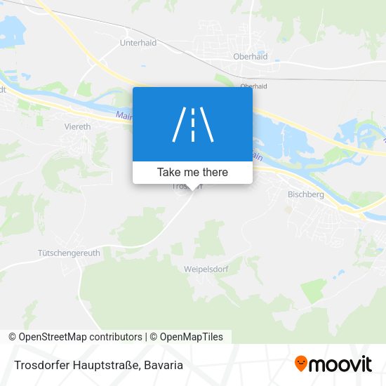 Trosdorfer Hauptstraße map