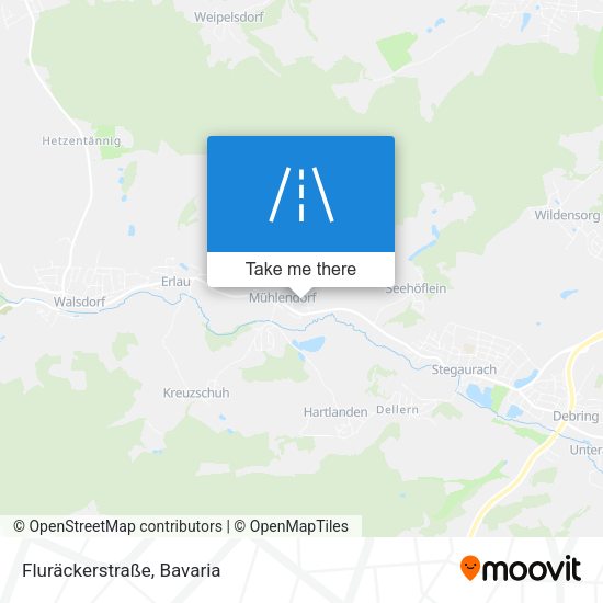 Fluräckerstraße map