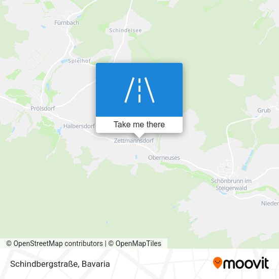 Schindbergstraße map