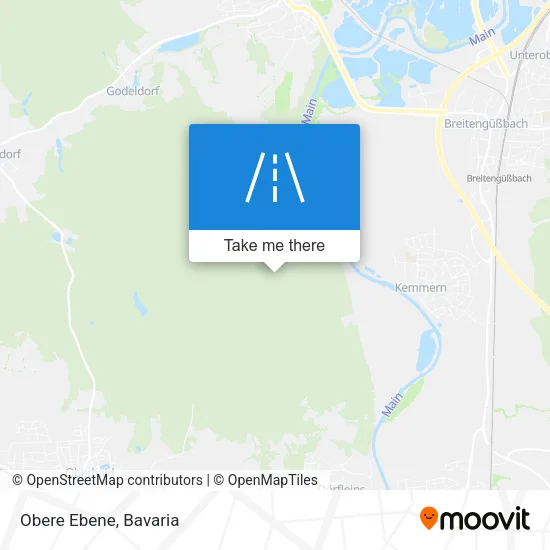 Карта Obere Ebene